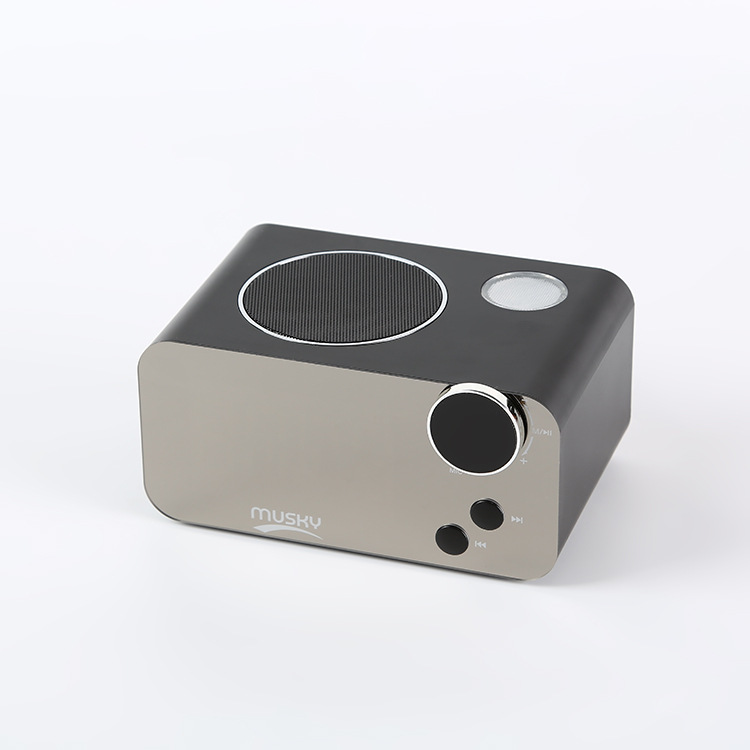 DY39手机蓝牙低音炮|床头灯音响|大屏时尚时钟|迷你便携闹钟音响