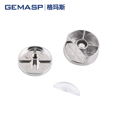 Glass mirror fixed accessories bracket bathroom bathroom mirror clip fixed buckle mirror bracket fixing clip glass clip