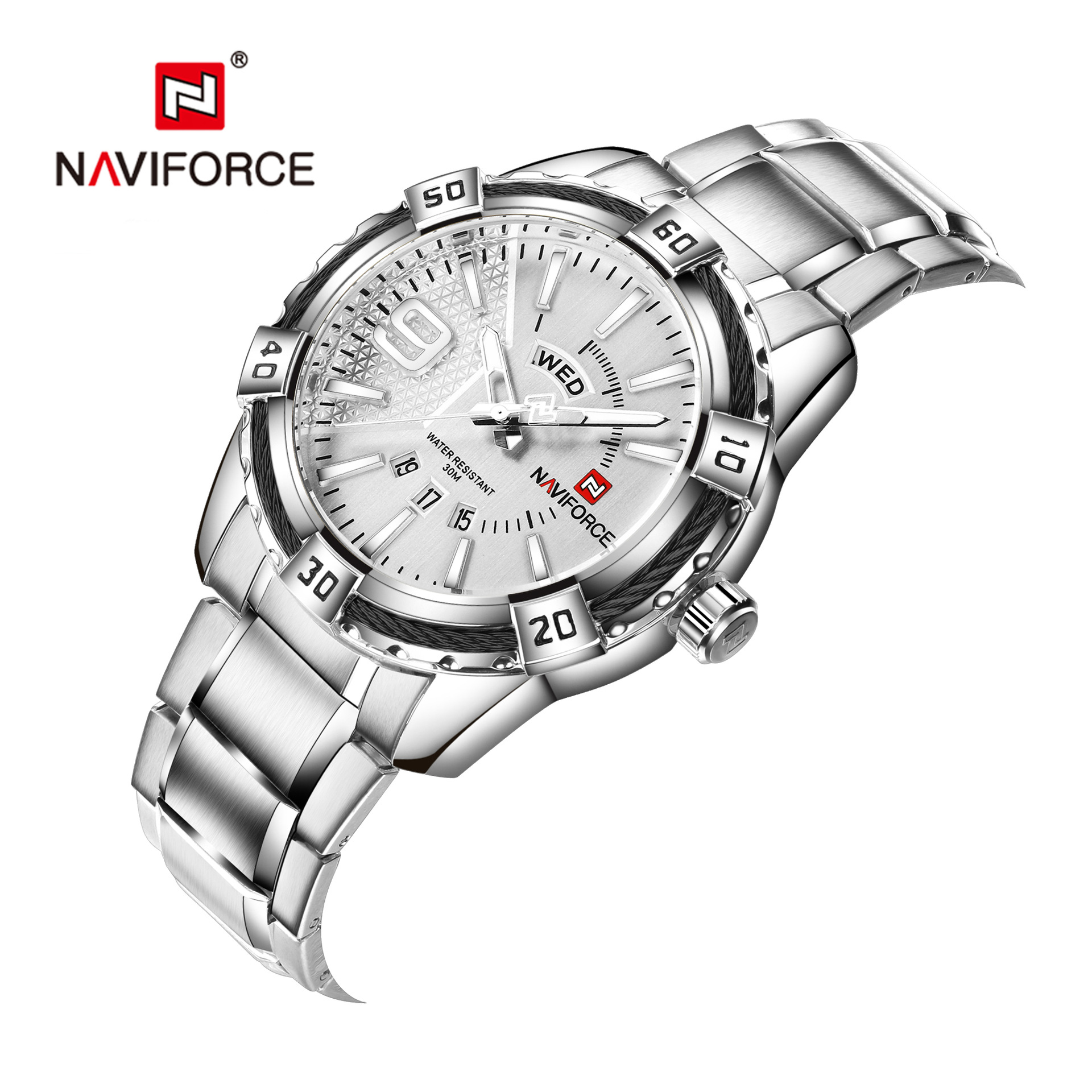 Sports waterproof swiss watch