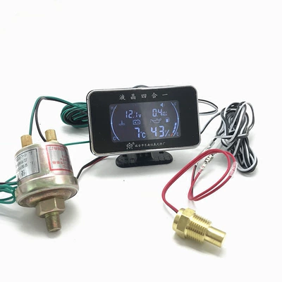 automobile instrument oil pressure gauge voltage water