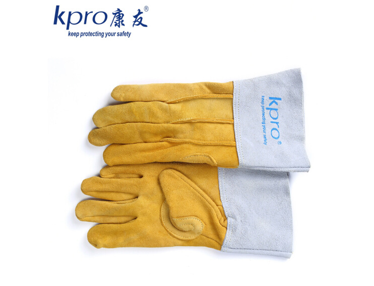 康友 (KPRO)电焊手套 鹿皮TIG手套 33cm 鹿皮TIG手套 33cm 7678