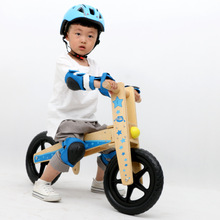 童车批发木制玩具儿童3-7岁男孩女孩木制自行学步滑行平衡车