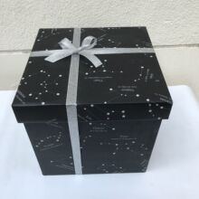 黑色星空物语零食礼盒空节日礼品包装盒礼品纸盒支持一件代发