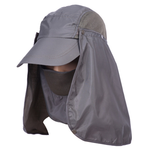 Wholesale outdoor 360-degree anti-UV quick-drying hat, sun visor, jungle hat, fisherman hat, fishing hat