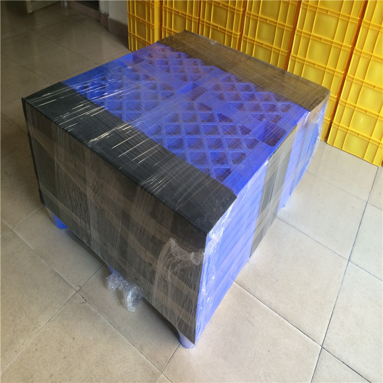 批发深圳 广州1210网格九脚塑料托盘 河源 阳江 梅州塑胶卡板栈板