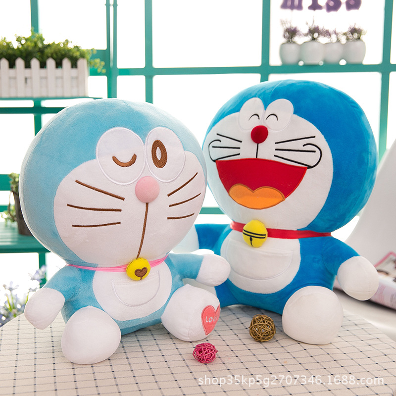 厂家直销多a拉a梦公仔 丁当猫机器猫玩具布娃娃毛绒玩具礼品批发