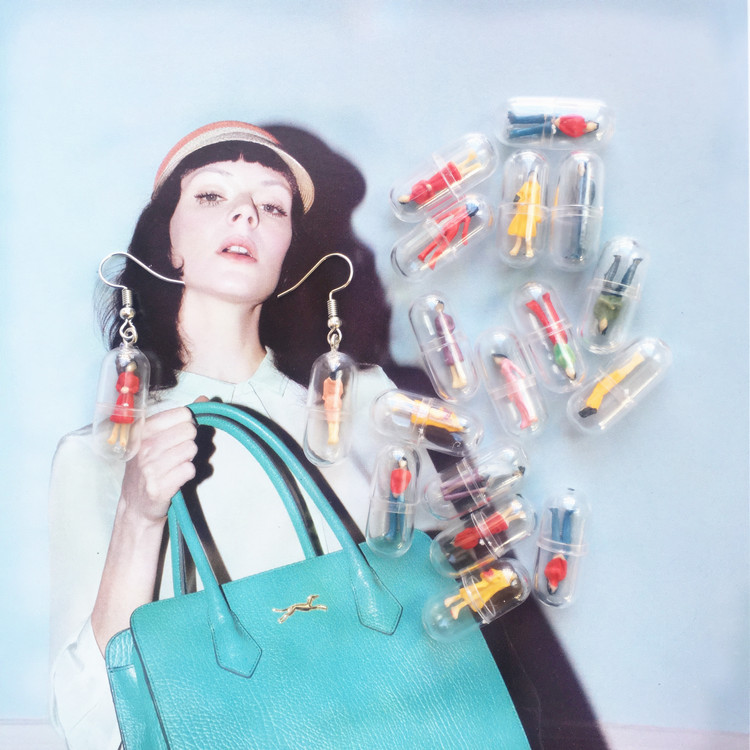 Women'S Gender 1 Pair Retro Geometric Plastic Drop Earrings