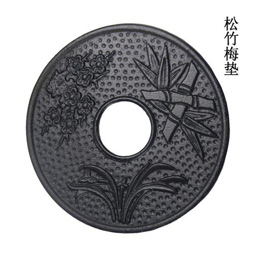 Cast iron pot mat, glass pot, copper pot, silver pot, tea pot, insulated pot holder, tea ceremony spare parts, tea set, retro pot wholesale