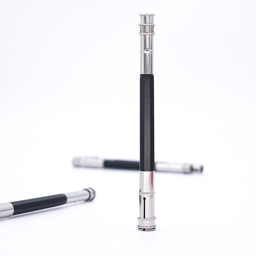 Pencil extender with double metal stainless steel pen holder sketch pencil extended rod pen extender wholesale