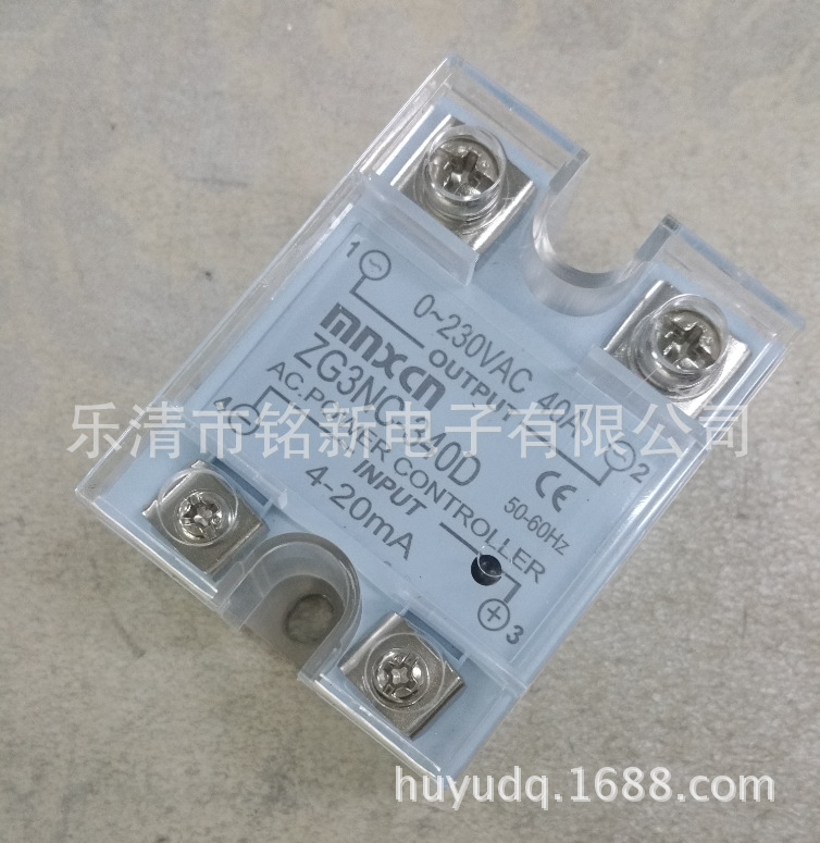 厂家直供铭新ZG3NC-340D JGX-1VD3840柯达型固态调压器 SSR-40LA