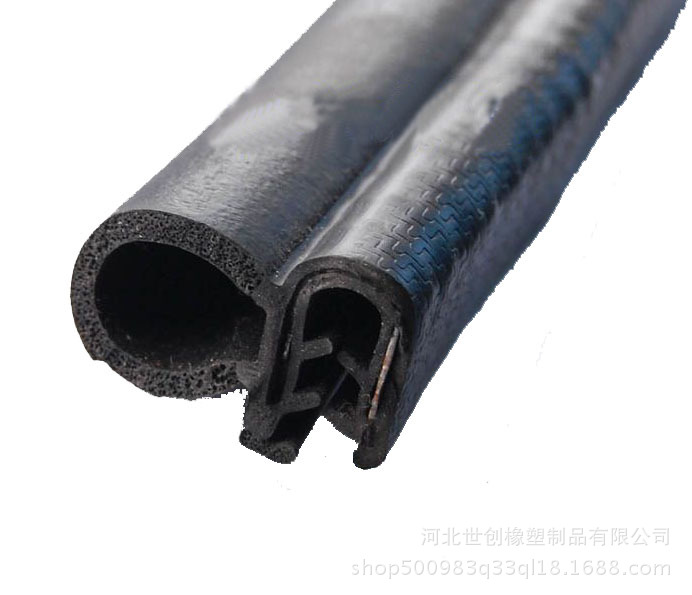 钢带三复合密封条  侧泡顶泡u型骨架密封条 电柜密封条