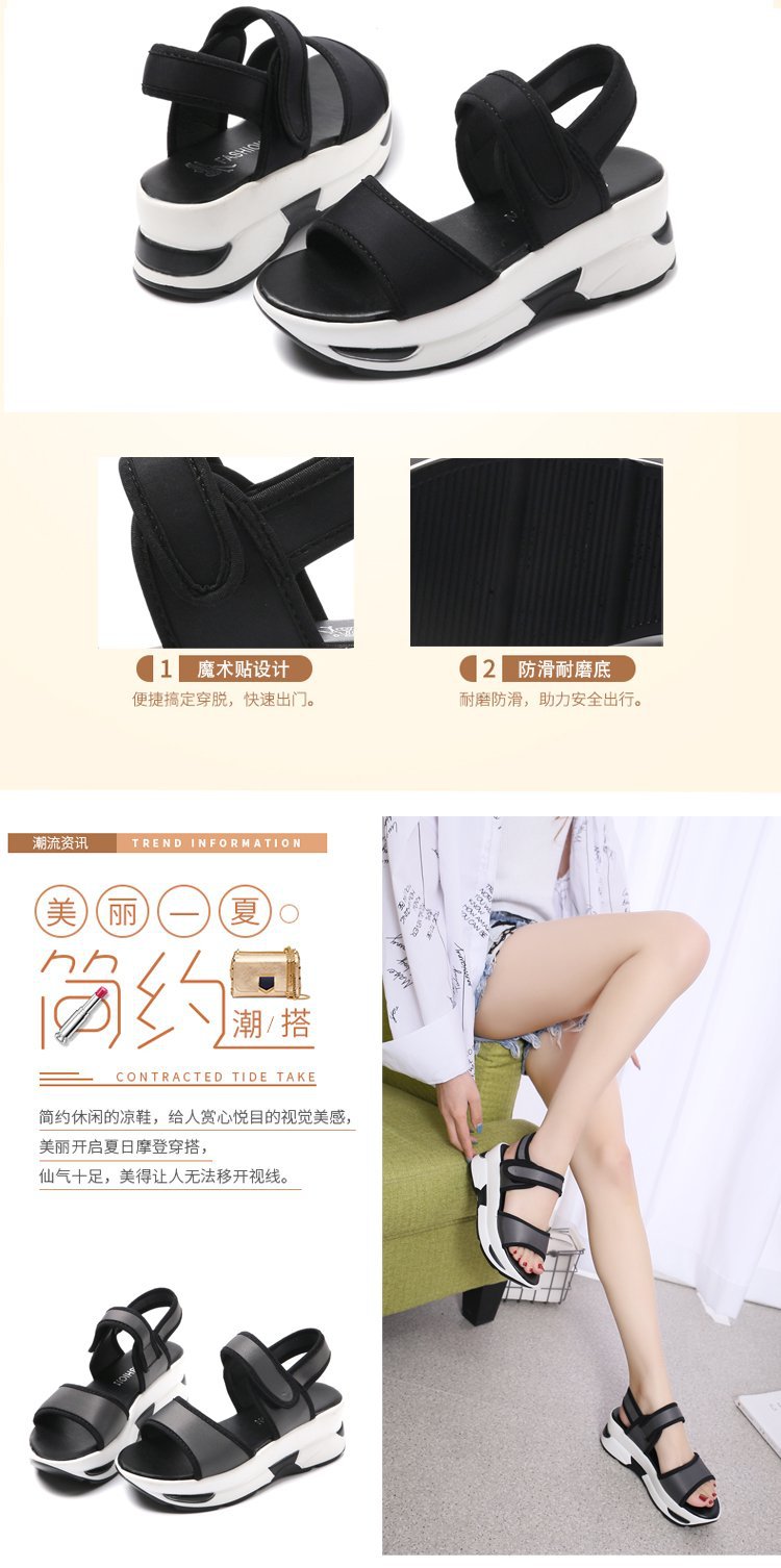 Chaussures été pour femme en Caoutchouc - Ref 3345500 Image 9