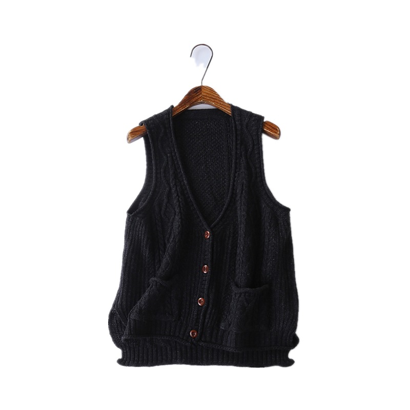 Gilet femme en Mélange de laine - Ref 3317676 Image 5