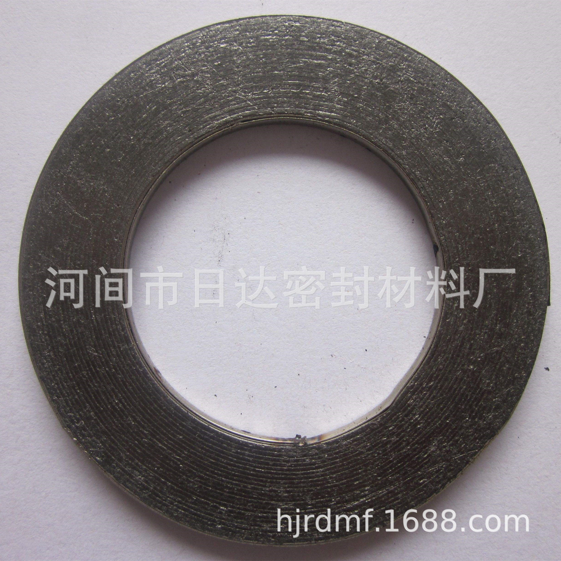 金属缠绕垫片 金属石墨缠绕垫片201钢 包钢 带角 大内经 批发