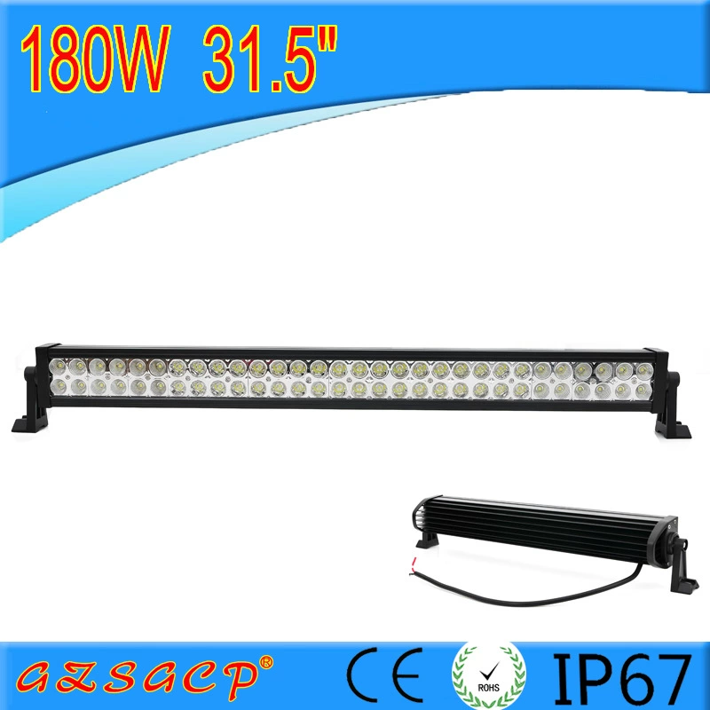 LED super bright off-road modified lights, rectangular lamp, 180W
