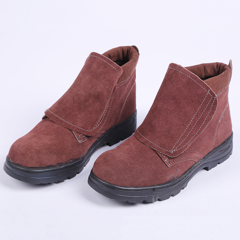goods in stock supply Electric welding protective shoes Anti smashing Stab prevention Gaobang protective shoes wholesale Manufactor Direct selling