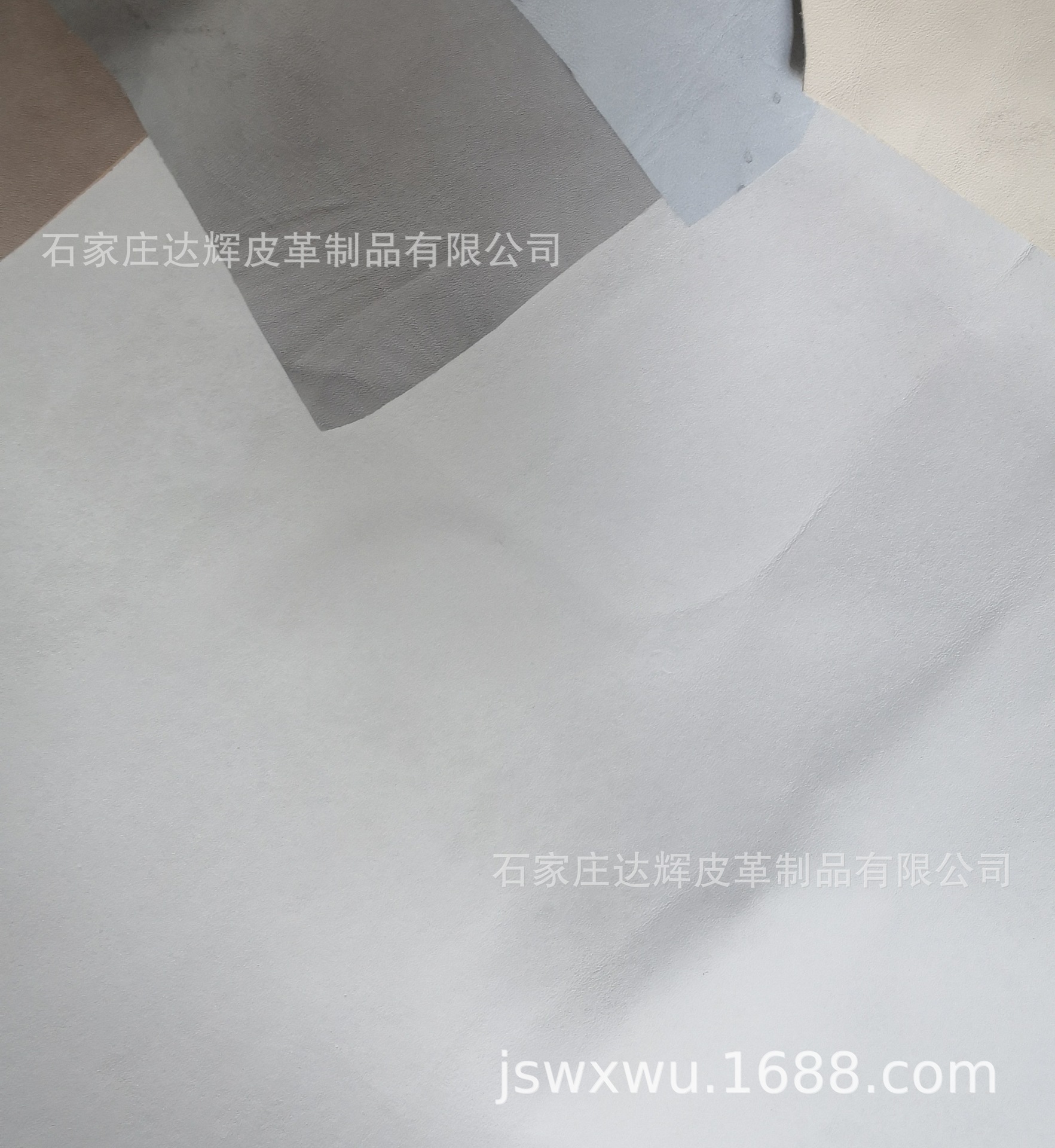 白色无铬鞣米白植鞣牛皮箱包鞋子用料