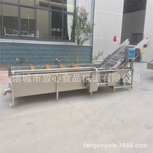 高压喷淋气泡清洗机 全自动清洗机价格 水果蔬菜清洗机 sus304