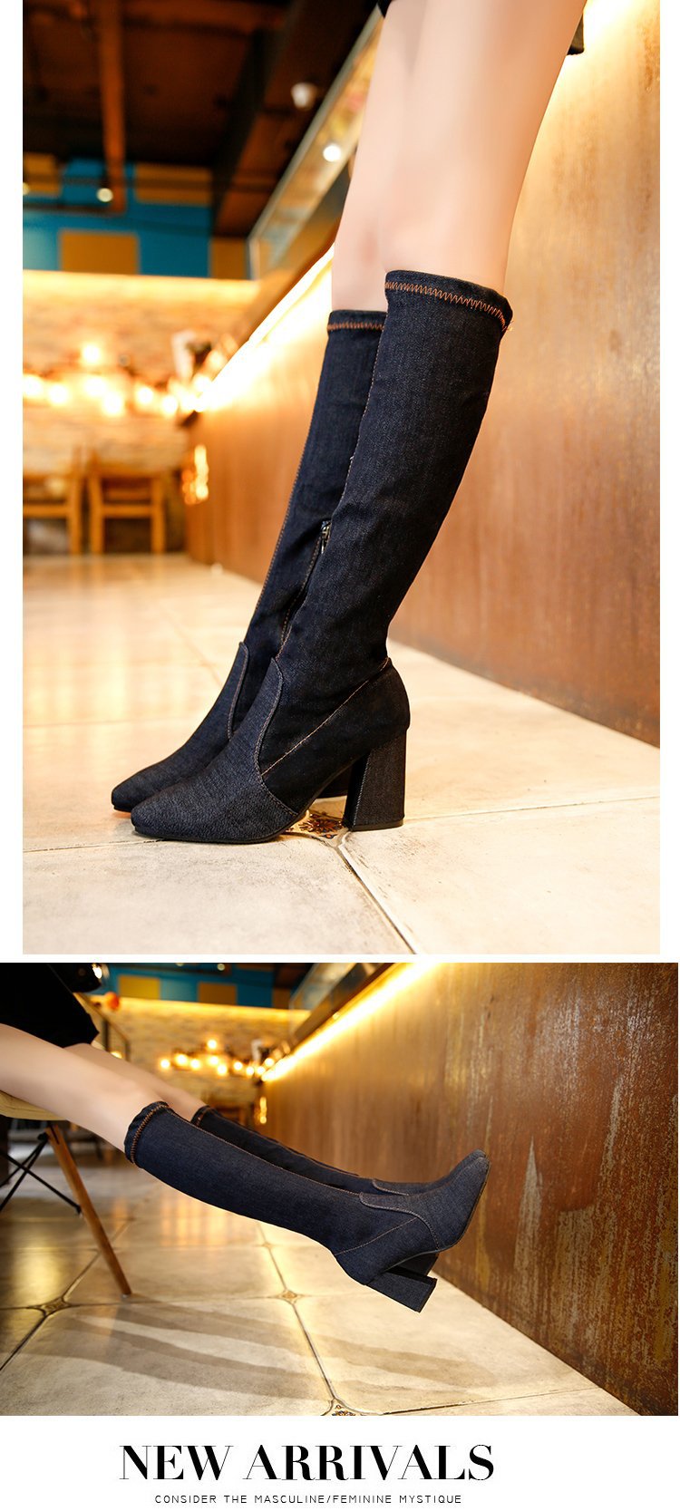 Bottes femme en Tissu - Ref 3355027 Image 34