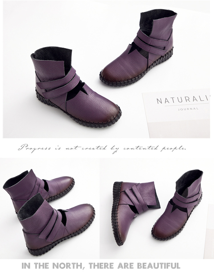 Bottes femme en En cuir - Ref 3355063 Image 40