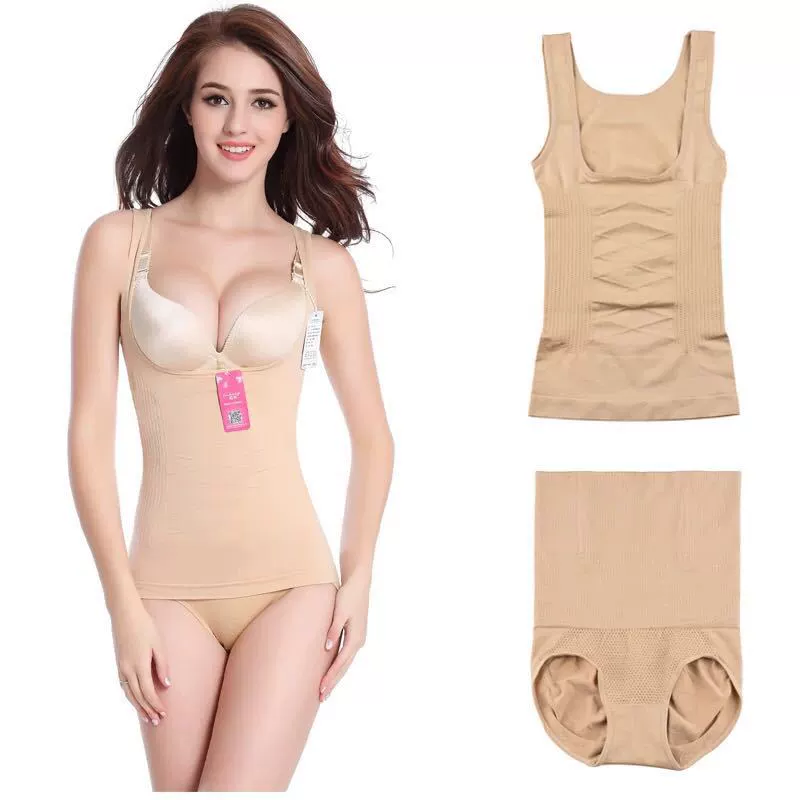 柏尚魅俪 Corrective bodysuit, shapewear, waist belt, underwear, set