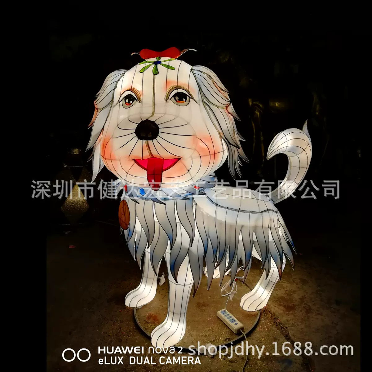 春节花灯大型灯会十二生肖花灯宫灯元宵节鲤鱼金鱼花灯门楼公仔