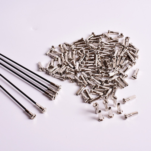 DT spokes stainless steel spokes industrial revolution competition grade equal diameter spokes with original copper head spoke caps