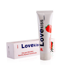Love Kiss草莓味可入口人体润滑液100ml 樱桃果味润滑剂 口交液