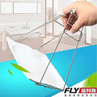 不鏽鋼提盤器 取盤器 多功能防燙提盤夾 取盤夾創意廚房小工具