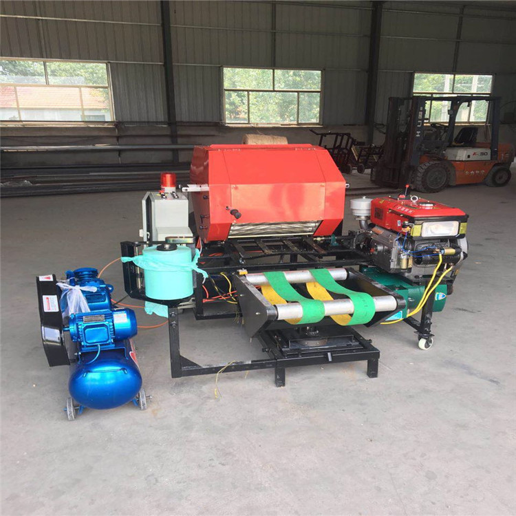衡水稻草储存打包机 牛场打包机