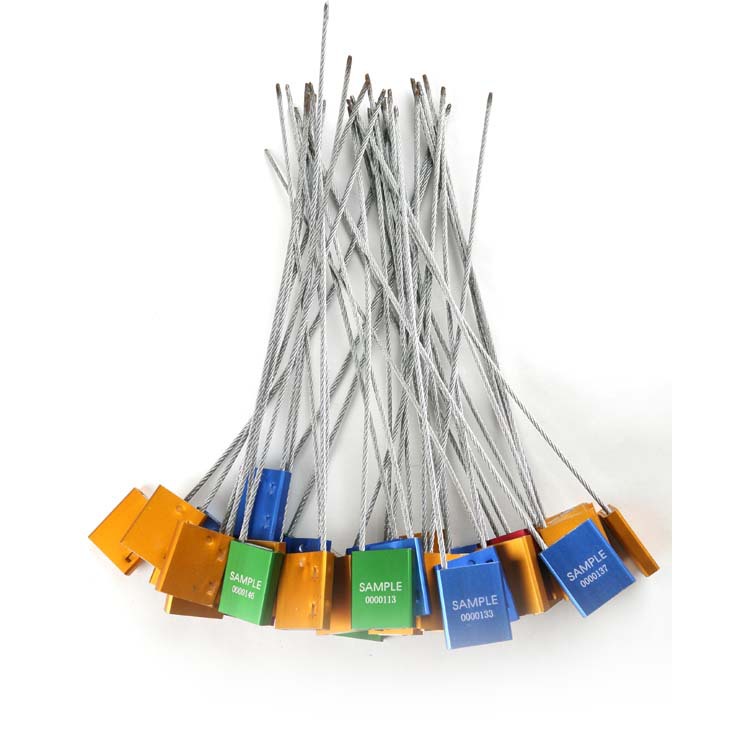 赛腾厂家供应各种规格钢丝封条 ST-2201 一次性封条 集装箱施封锁