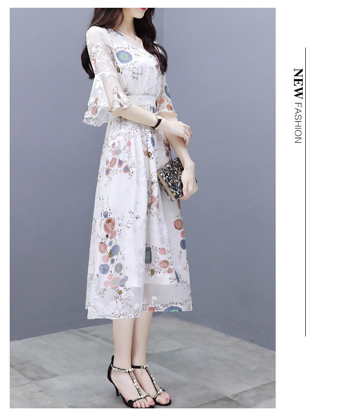 Robe femme en Mousseline - Ref 3327797 Image 11
