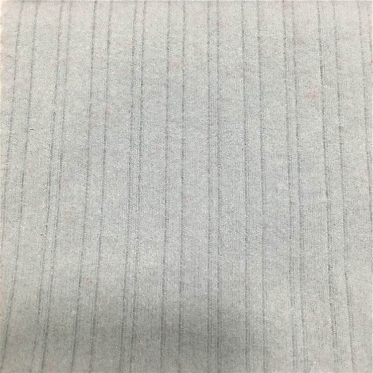 厂家供应针织TR氨纶细针不规则罗纹抓毛 女装快时尚面料
