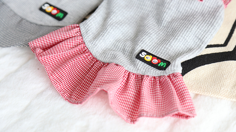 华夫格子学生装