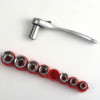 High-end screwdriver, small wrench, helmet, set