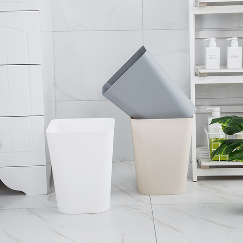 Creative Simple Classification Waste Bin Japanese Home Living Room Bathroom Coverless Small Office Paper Basket
