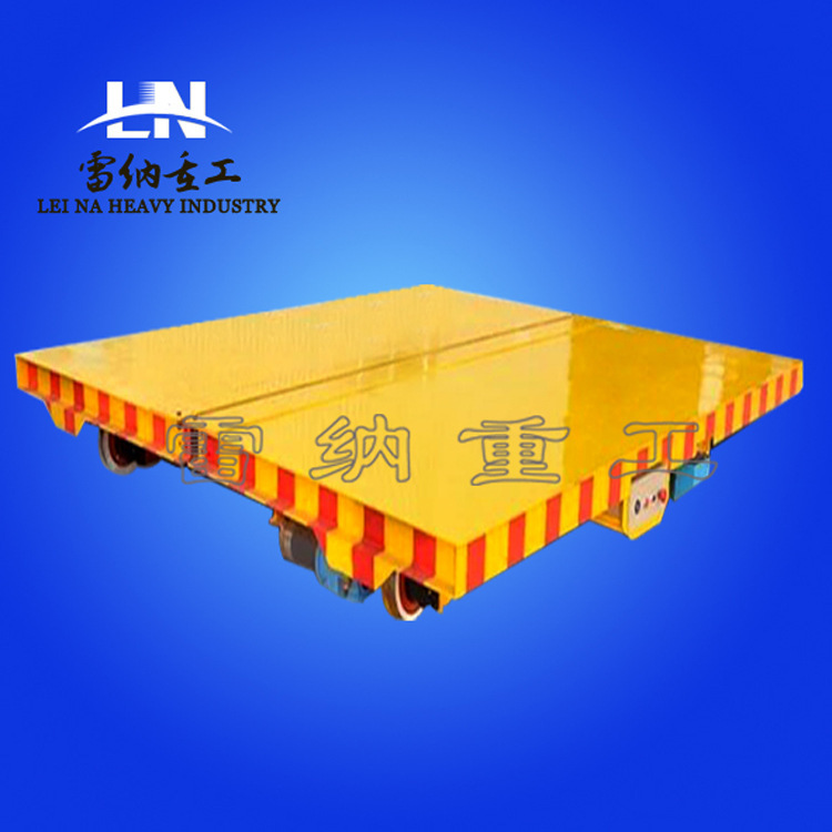 超宽台面分体轨道行驶电动平板车过跨电瓶车 工业运输电动平车