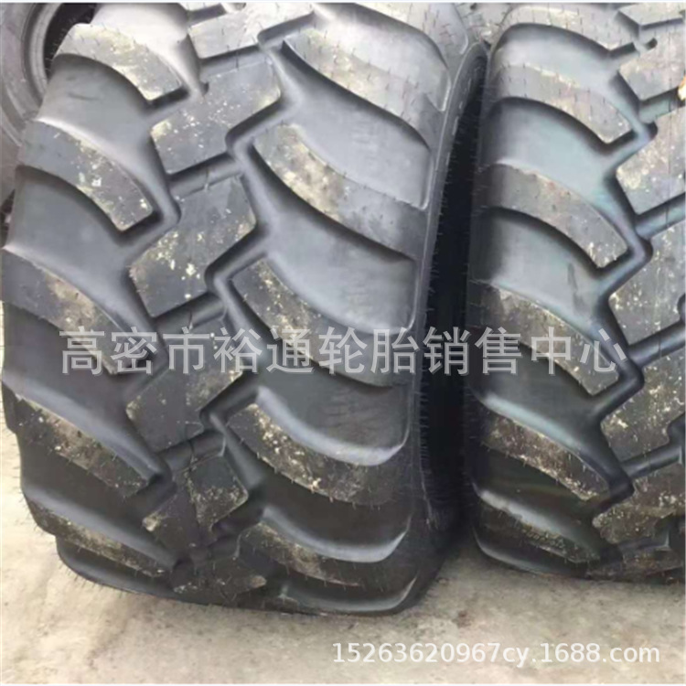 农用农场用拖车轮胎600/55 710/50R26.5 宽基钢丝轮胎710/45r22.5