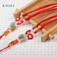 079款玉线 项链绳 DIY 饰品配件 玉珠绳 编制调节