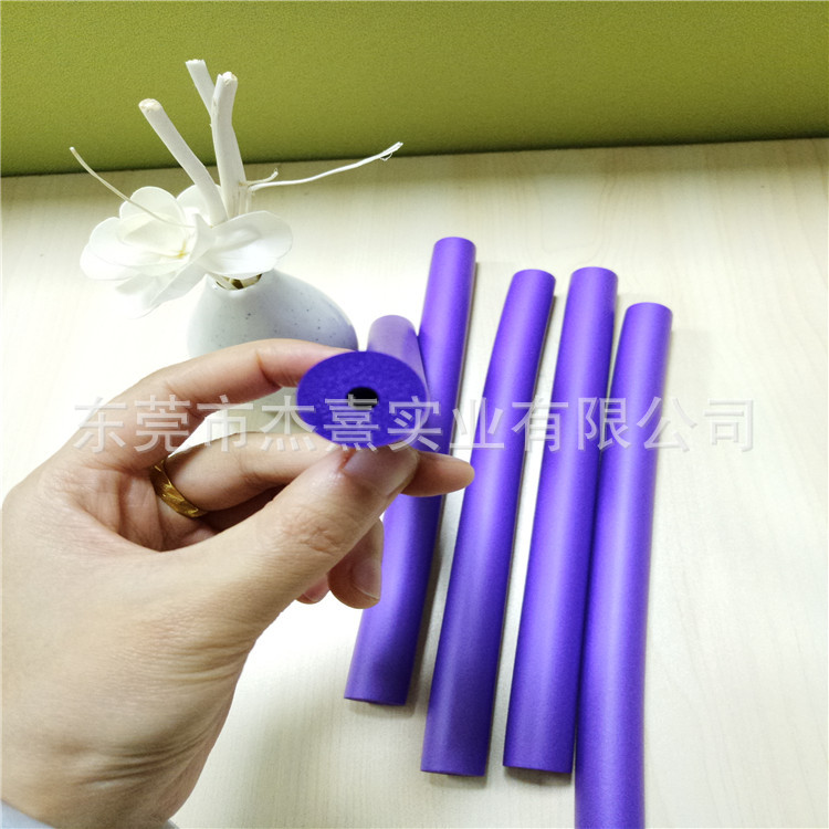 发乳胶海绵卷发器 DIY自助海绵卷发 睡眠乳胶卷发棒