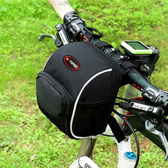 Cross-border outdoor sports bicycle backpack skateboard head bag foldable bike handlebar bag mountain bike front bag