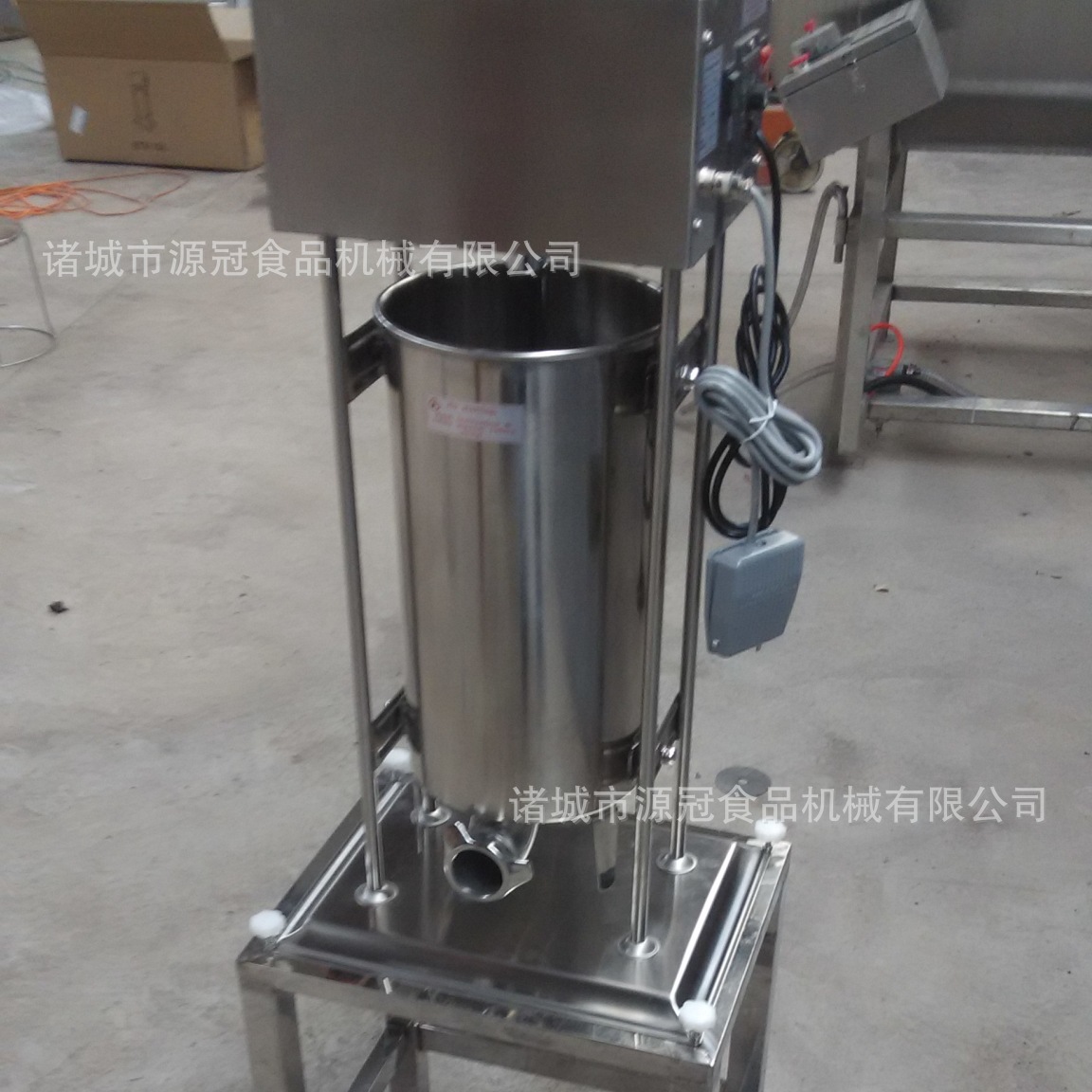 推荐不锈钢气动灌肠机 电动液压齿轮灌肠机 香肠红肠腊肠灌肠设备