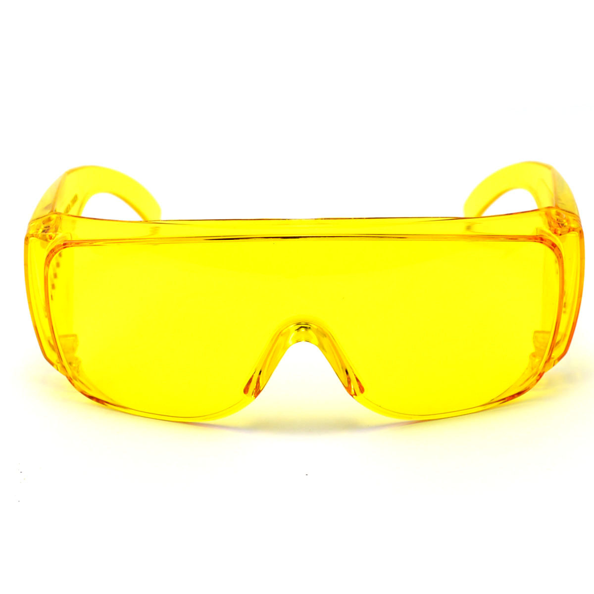 阻挡波长415nm～450nm范围内光线黄色观察眼镜刑侦光源荧光护目镜