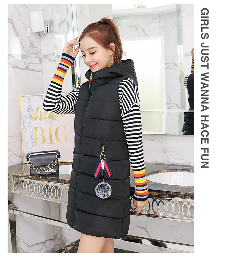 Gilet femme en Mélange de coton - Ref 3316385 Image 16