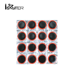 Bicycle glue-free tire patch 48pcs*25MM round wholesale tire patch mountain bike riding accessories and equipment