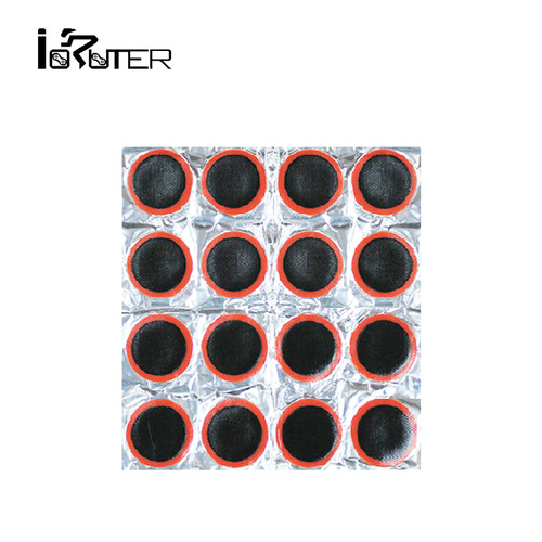 Bicycle glue-free tire patch 48pcs*25MM round wholesale tire patch mountain bike riding accessories and equipment