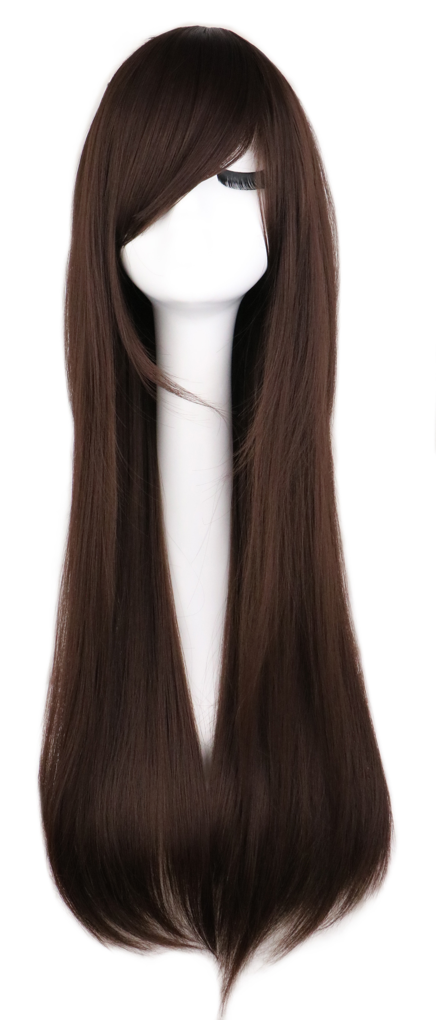 Simple Long Straight Hair Cosplay Wig 80cm Wig Wholesale display picture 1