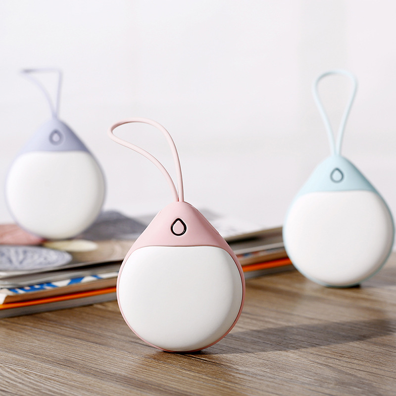 工厂迷你水滴暖手宝移动电源USB充电便携防爆暖宝宝冬季礼品定制|ru