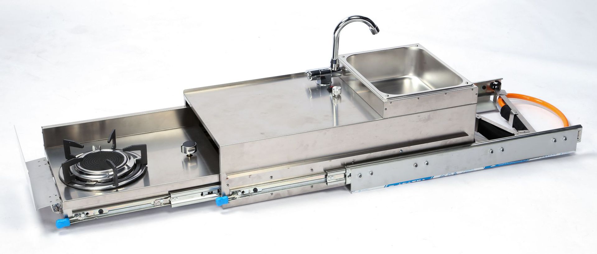 Guangrun Genuine RV Juego al aire libre Cocina exterior Mini estufa de gas de un solo ojo GR-C004