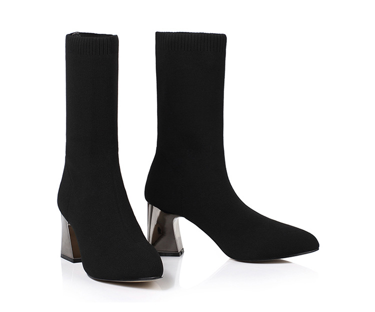 Bottes femme AFFINITé en Tissu élastique - Ref 3355093 Image 67